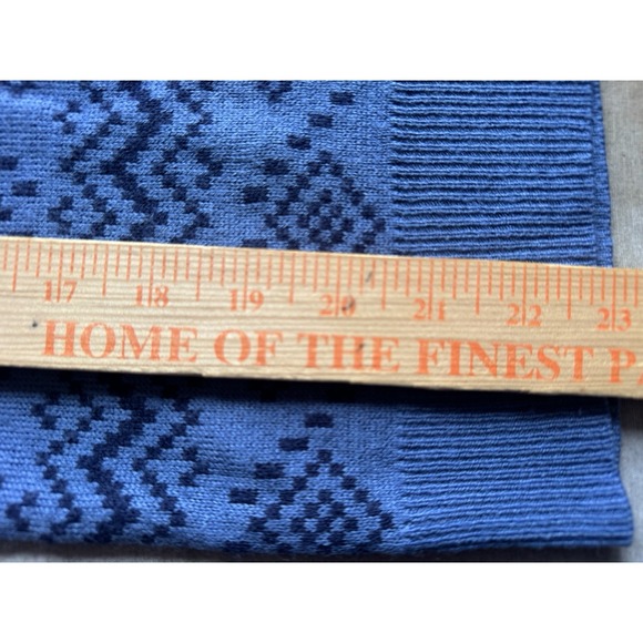 Gloria Vanderbilt Nordic Snowflake Ombre Knit Winter Sweater Sz S Cozy - Picture 6 of 7